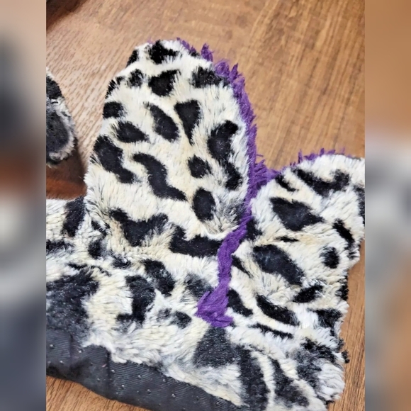 Dearfoams fuzzy slipper boots - Picture 2 of 4